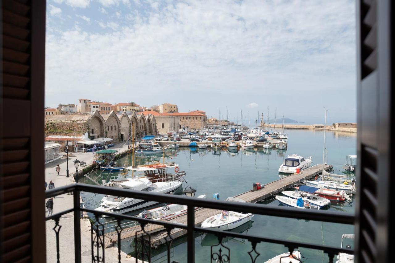 חאניה Destino Home Overlooking The Venetian Port Of Chania מראה חיצוני תמונה