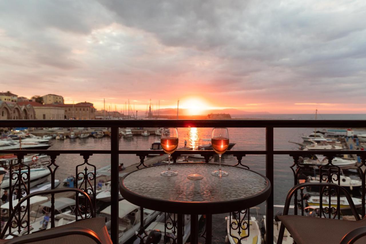 חאניה Destino Home Overlooking The Venetian Port Of Chania מראה חיצוני תמונה