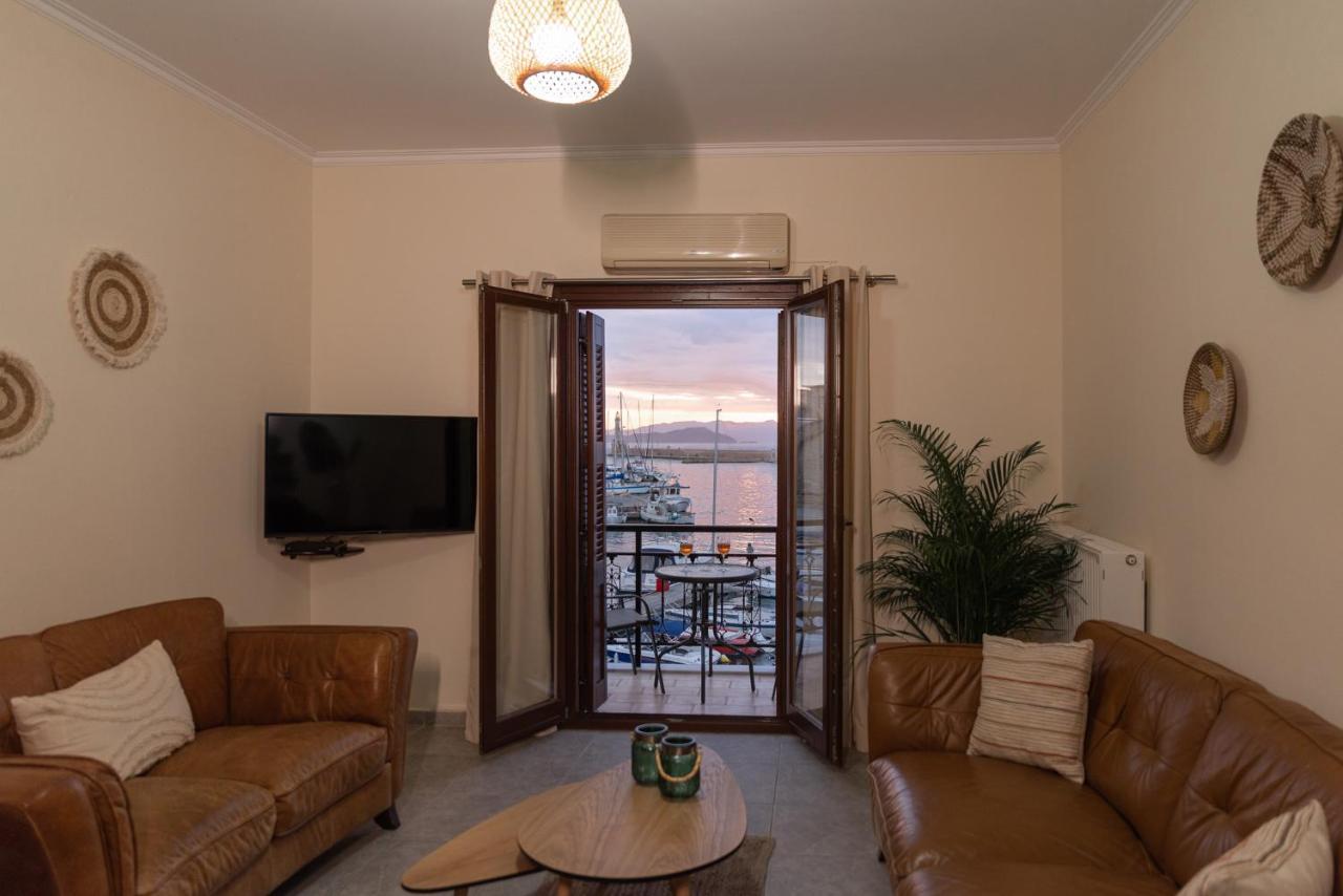 חאניה Destino Home Overlooking The Venetian Port Of Chania מראה חיצוני תמונה