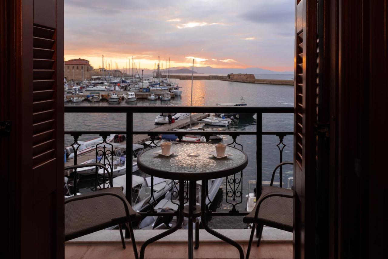 חאניה Destino Home Overlooking The Venetian Port Of Chania מראה חיצוני תמונה