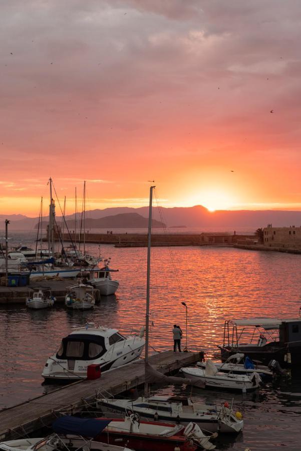 חאניה Destino Home Overlooking The Venetian Port Of Chania מראה חיצוני תמונה