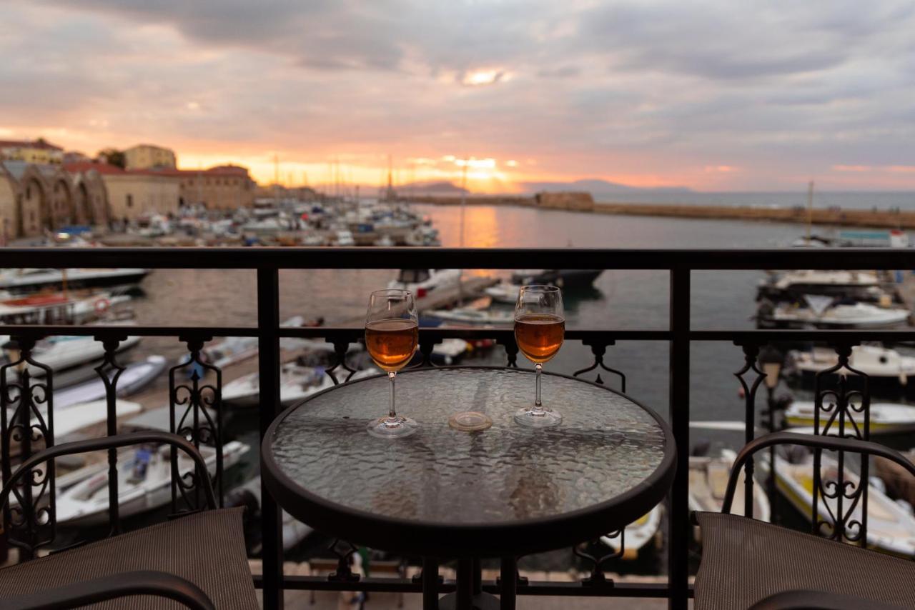 חאניה Destino Home Overlooking The Venetian Port Of Chania מראה חיצוני תמונה