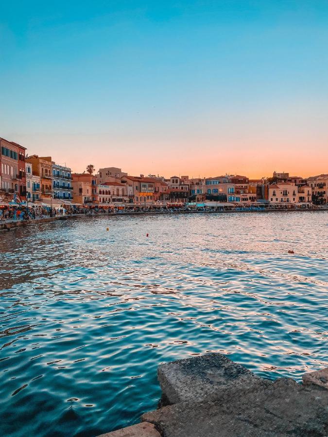 חאניה Destino Home Overlooking The Venetian Port Of Chania מראה חיצוני תמונה