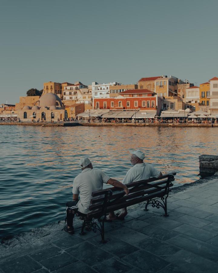 חאניה Destino Home Overlooking The Venetian Port Of Chania מראה חיצוני תמונה