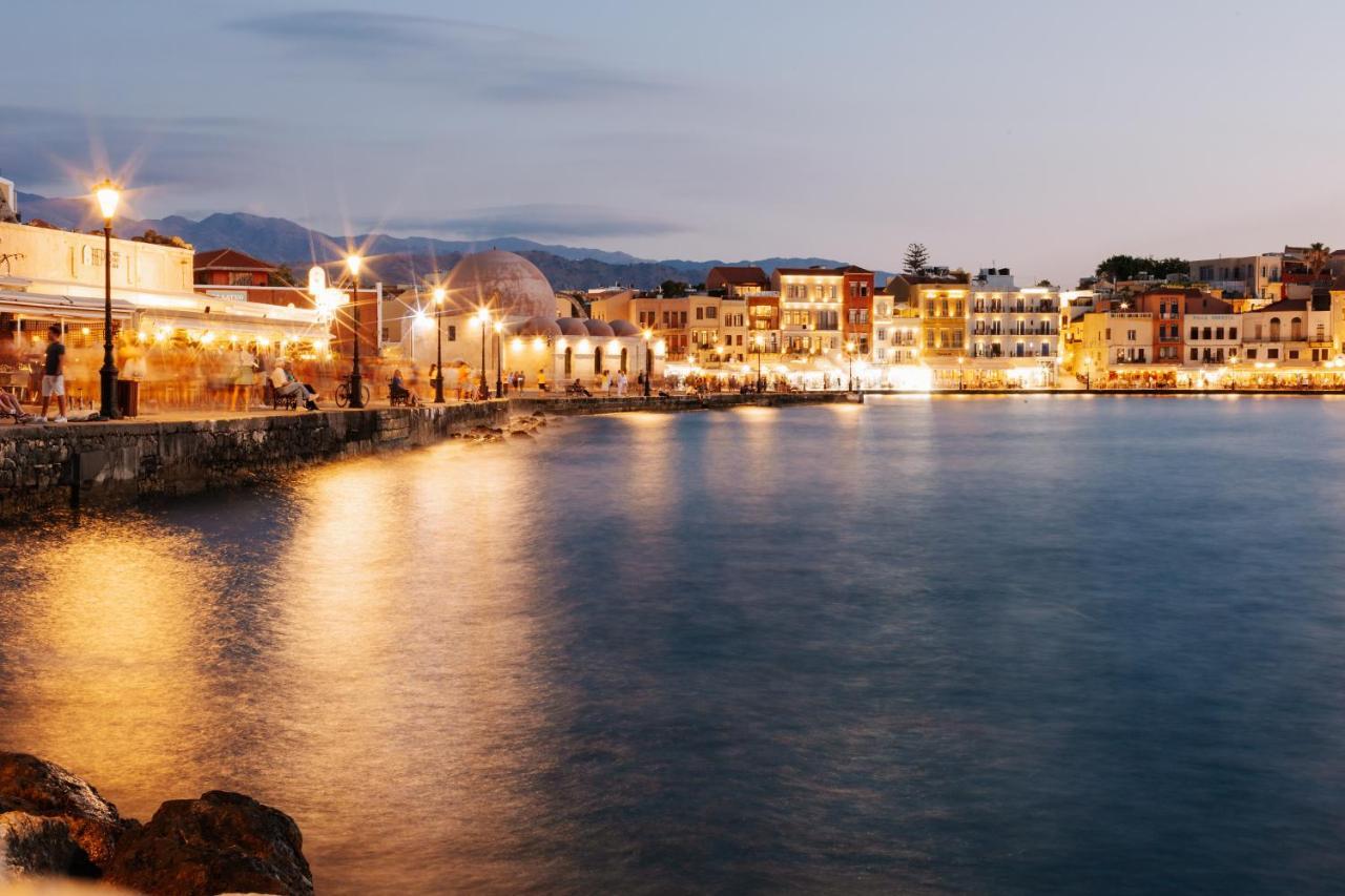 חאניה Destino Home Overlooking The Venetian Port Of Chania מראה חיצוני תמונה
